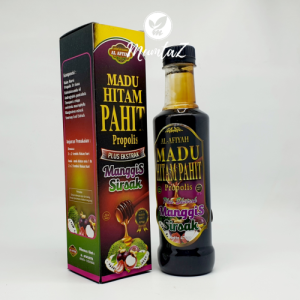 Madu Hitam Pahit Manggis Al Afiyah 470 g